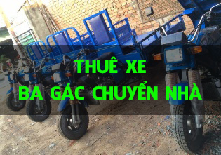 Thuê xe ba gác chuyển nhà